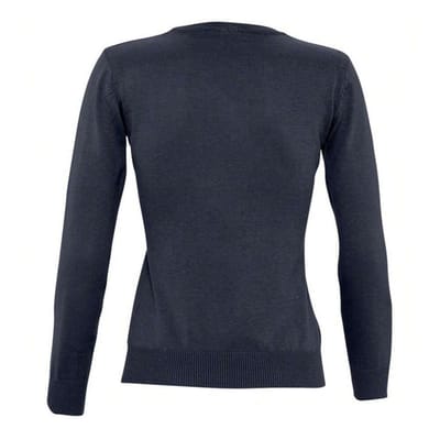 SOLS Dames/Dames Galaxy V Hals Sweatshirt (Marine)