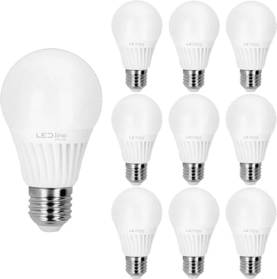LED line PRIME LED Lamp A60 E27 - 6W (vervangt 70W) - 840lm - Ø60mm - 230V - Energiezuinig - 10 stuks