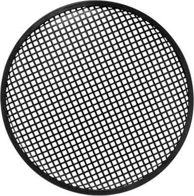 HQ-Power Luidsprekerrooster, 15", metaal, zwart