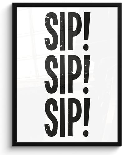 Fotolijst inclusief poster - Posterlijst 50x70 cm - Posters - Vintage - Japandi - Decoratie - Black - Foto in lijst - Keuken decoratie muur - Wanddecoratie accessoires - Muurdecoratie - Schilderijen