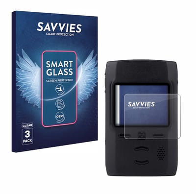 3 Stuks Savvies Screenprotector - geschikt voor Motorola Advisor TPG2200 - beschermfolie glas transparant
