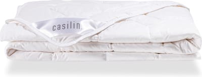 Casilin Dekbed 1 persoons 140 x 200cm - 100% Katoen - Zomerdekbed van Hotelkwaliteit - Wit