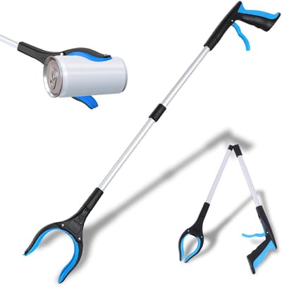 Unyqoos® Opvouwbare grijptang met draaibare kaken en magnetische grip voor eenvoudig gebruik