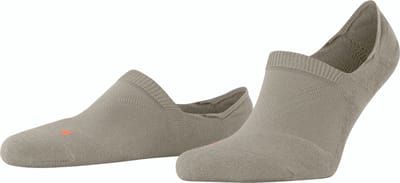 FALKE Cool Kick onzichtbar eenkleurig functioneel materiaal footies unisex beige - maat 44-45