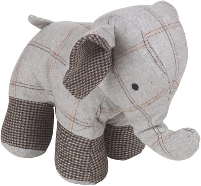 Zachte Pluche Olifant Deurstopper - Vintage Ontwerp in 3 Kleuren