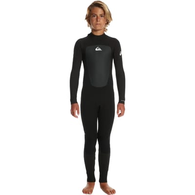 2025 Quiksilver Jongens Prologue 3/2mm Flatlock Rug Ritssluiting Wetsu