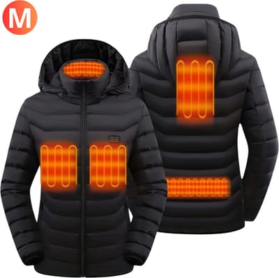 Nivard Verwarmde Jas - Heating Jacket - Thermo Jas - Elektrische Kleding - Jas Met Verwarming - 3 Standen - Dames - Maat M