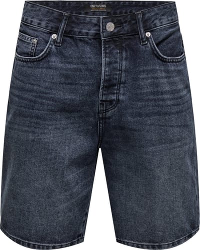 ONLY & SONS Denim shorts ONSEDGE Mid rise Straight fit Shorts