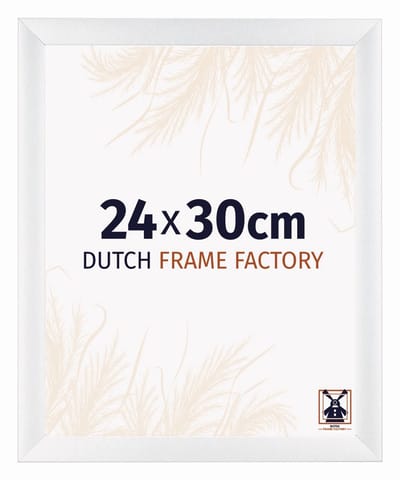 Fotolijst 24x30 cm - MDF - Wit Hoogglans - Praag