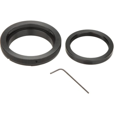 Bague d'adaptation d'objectif miroir téléobjectif T2/T pour appareils photo Canon EOS gray
