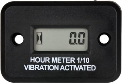 Draadloze trilling-urenteller voor motorapparatuur - IP68 waterdicht, automatisch meten, geschikt voor generatoren, motorfietsen, grasmaaiers en meer
