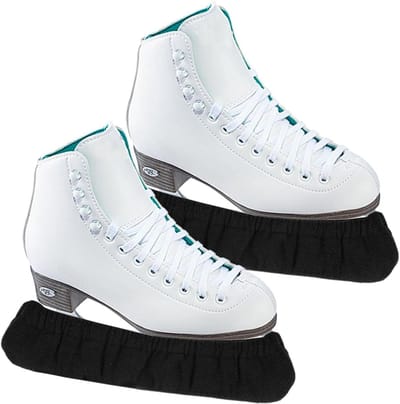 Schaatsbeschermers - IJzerhoezen - Schaatsen Beschermen - Absorberend Microvezel - 28-35 cm - Zwart