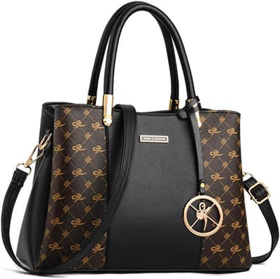 Handtas Dames - Schoudertas Tote - Dagelijks Gebruik - Veelzijdig Design - Large - Zwart