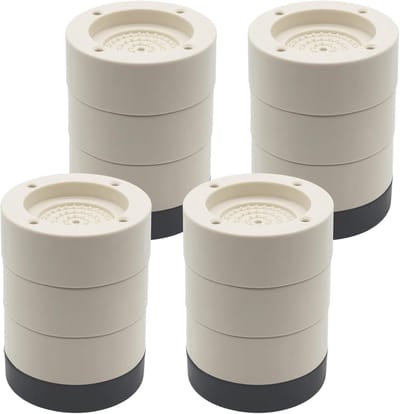 Verstelbare meubelverhogers voor tafel en stoel - set van 4, 1 inch, 2 inch, 3 inch - ondersteuning tot 1 pond