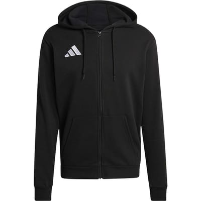 Adidas Performance Entrada26 Hoodie Met Lange Ritssluiting - Heren - Zwart