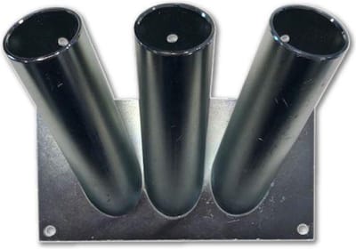 Faber Vlaggenstokhouder 30 mm - Voor 3 vlaggen aan de gevel - RVS