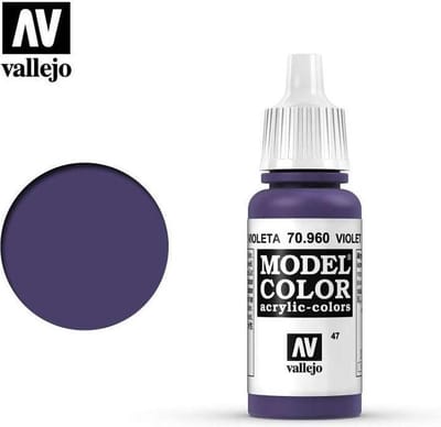 Vallejo Hobbyverf Acrylverf - 70960 Model Color Violet - Acryl Verf flesje - 17 ml