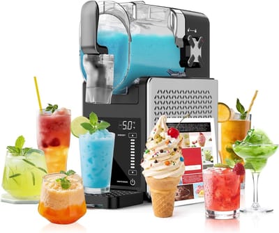 Slush Machine - Slush Puppy Maker - IJsmachine - 6 Programma's - 2,5L - Zwart