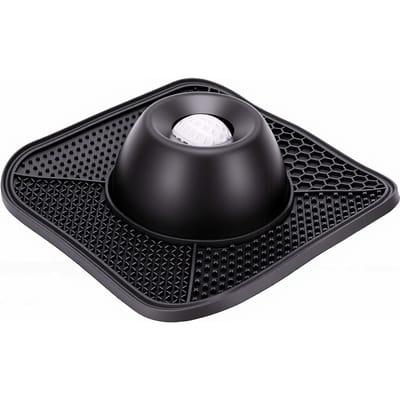Gamelle Ralentisseur pour Chien avec Balle Roulante Gamelle Alimentaire Interactive Antidérapante pour Yaourt Liquide Nourriture Humide