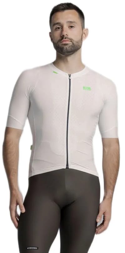 Etxeondo Mira Korte Mouw Wielertrui Wit L Man