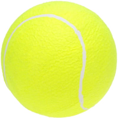 Balle de tennis géante surdimensionnée de 9,5 pouces pour enfants et adultes