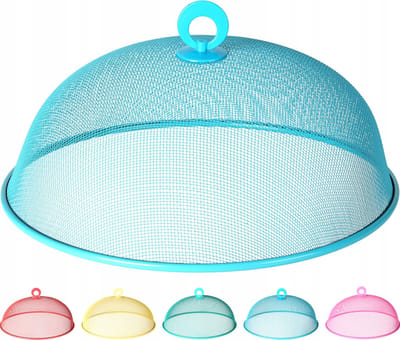 Koopman - Metalen Voedseldeksel - 35 cm - Veelzijdig Kleuren - Bescherming Tegen Insecten