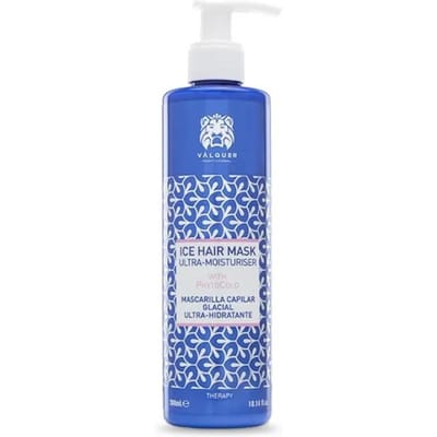 Valquer Masque Cheveux Glace Ultra-Hydratant 300ml blue