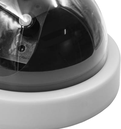 Dailygoody - Nep Beveiligingscamera - Simulatiecamera - LED Knipperlicht - Wit - Beveiligingsoplossing - Voor Binnen en Buiten - Dummy Camera's