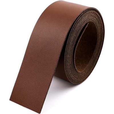 2 Meter DIY Lederen Ambachten Riemen Strips voor Tas Accessoires Riem Handvat Ambachten Maken 1.25/1.5/3.75/2.5cm Breed Duurzaam Stevig 1.25CM Width koffie