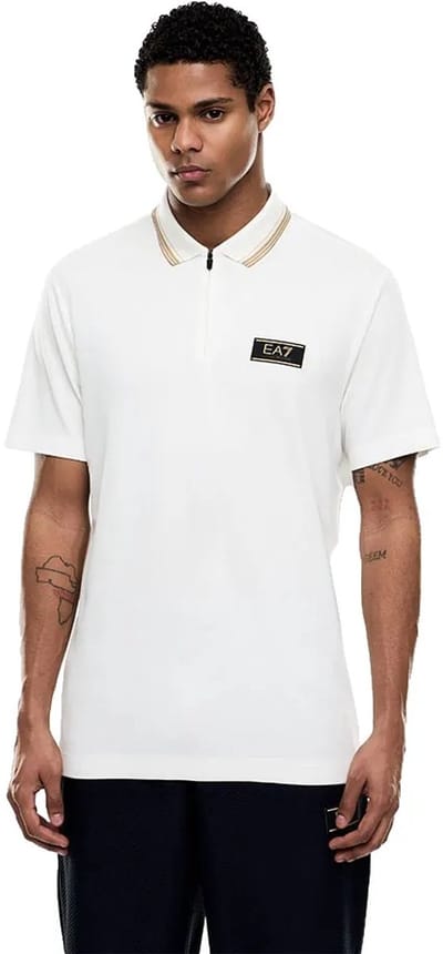 Ea7 Emporio Armani 7m001333_af13739 Korte Mouw Poloshirt Wit M Man