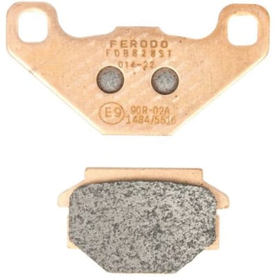 Plaquette de frein Ferodo pour Moto MZ 660 Baghira 1999 à 2006 AR / FDB828ST Neuf