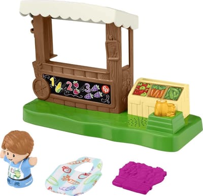 Mini Speelset Boerderij Stand - Kleine Figuren Speelgoed