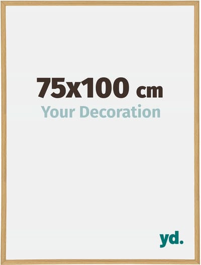 Your Decoration - Fotolijst 75x100 cm - Kunststof - Bruin - Annecy