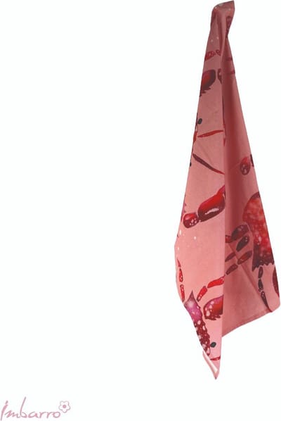 Imbarro - Keukendoek - Theedoeken - Set van 2 - Crab - 50 x 70 cm