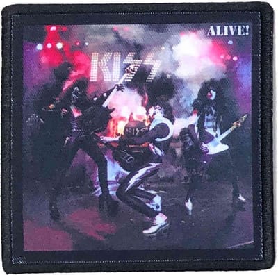 Kiss - Alive! Patch - Multicolours