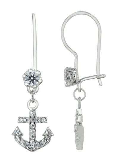 AKZENT Akzent Dames oorbellen "Marina" van 925 Sterlingzilver, gerhodineerd, duurzaam