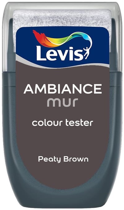 Levis - Muurverf Kleurtester Mat Mix - Peaty Brown - Mengverf - 30 Ml