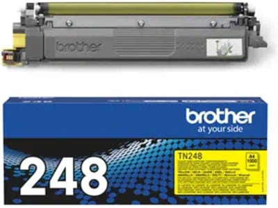 Brother Toner TN-248Y Origineel Geel 1000 bladzijden TN-248 Y