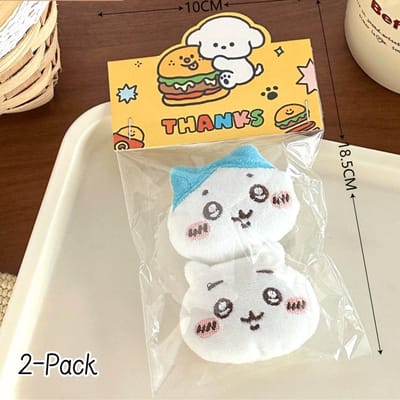 Schattige Chiikawa Cartoon Broche Meisjes Rugzak Verpakking Accessoires Veelzijdige Poppen Accessoires Poppen Sjaal Kleding Speld Kinderen Cadeau yellow