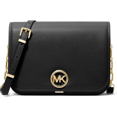 Michael Kors Medium Chain Messenger Bag Black Maat: OS | Schoudertassen Outlet | Dames | Zwart