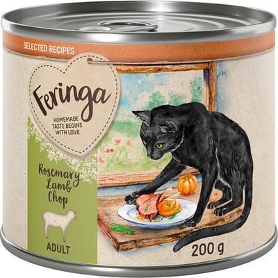 6x200 Feringa Rozemarijn Lamskotelet Selected Recipes Katten Natvoer