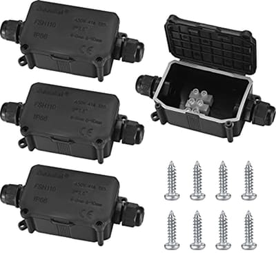 IP66 Waterdichte Verbindingsdoos - 2-Weg Buiten Kabelverbinder Junction Box
