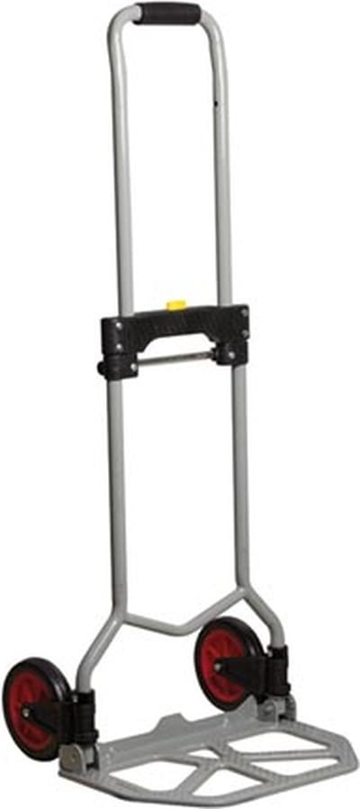 Toolland Steekwagen, opvouwbaar, staal, zilver, laadvermogen 60 kg