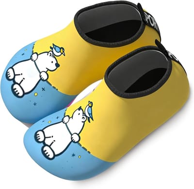 Lichte en opvouwbare waterschoenen voor kinderen, ideaal voor zwemmen, surfen en strandactiviteiten