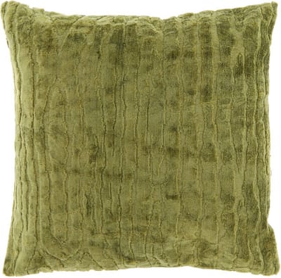 D- Unique Living - Kussen Dovi 45x45cm Moss Green