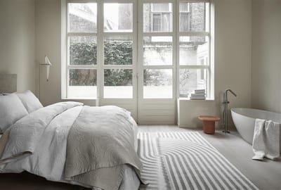 MOOOI Dodo Pavone - Douchehanddoek - Wit - 55x100 / 22x40 Inch cm