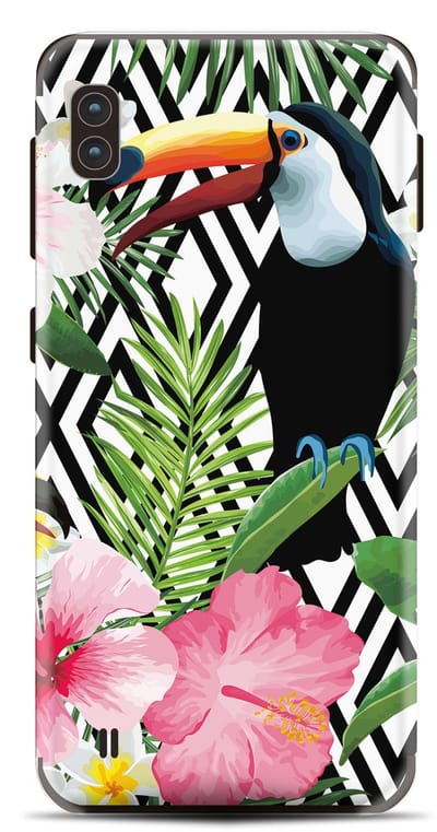 My Style Telefoonsticker PhoneSkin For Samsung Galaxy A10 Hip Toucan