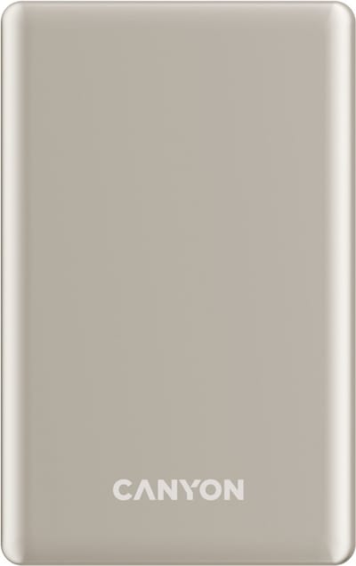 Canyon OnPower 505 - Powerbank - 5000 mAh - Magsafe - PD20W - Beżowy