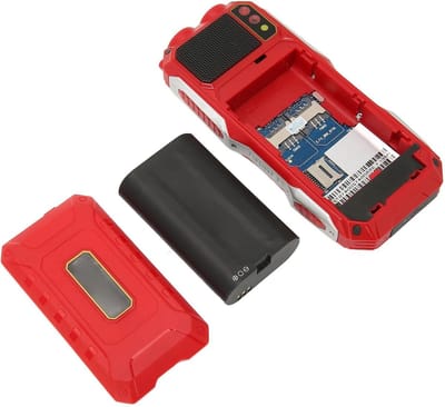 Eenvoudige Mobiele Telefoon voor Senioren met 2G Dual SIM, Grote Knoppen, 2.4" Scherm, SOS-knop en Hoge Geluidskwaliteit, Ideaal voor Ouderen en Kinderen met 16800mAh Batterij