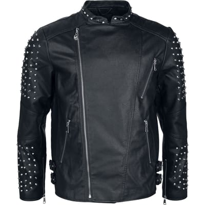 Rock Rebel by EMP - Rock Kunstlederen jas - S tot XXL - voor Mannen - zwart